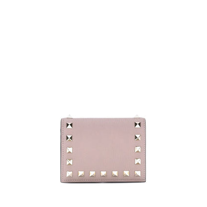 Portefeuille Valentino Garavani en cuir de veau multicolore Bos Taurus