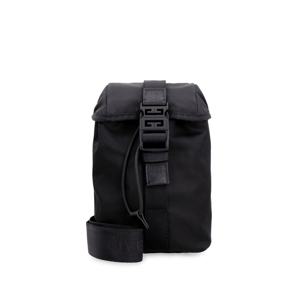 Givenchy Mochila De Nylon Negro Diseño Compacto Y Funcional