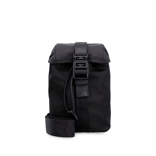 Givenchy Mochila De Nylon Negro Diseño Compacto Y Funcional