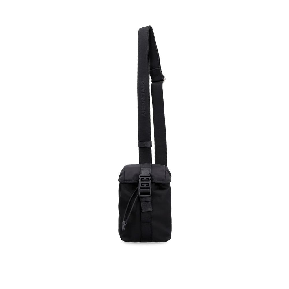 Givenchy Mochila De Nylon Negro Diseño Compacto Y Funcional