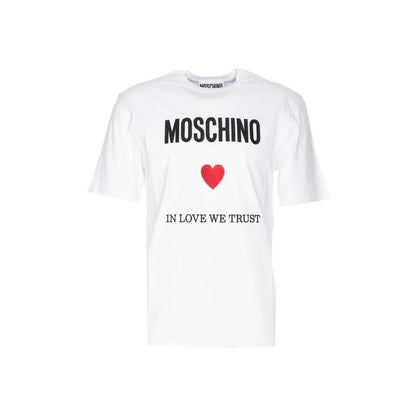 Camiseta Moschino Couture de algodón blanco