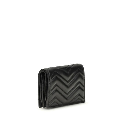 Gucci Black Calf Leather Bos Taurus Wallet