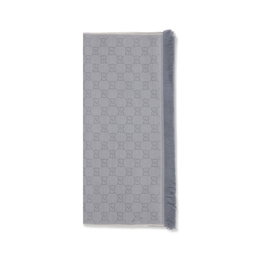 Bufanda Gucci De Lana Gris Modelo Oves Aries