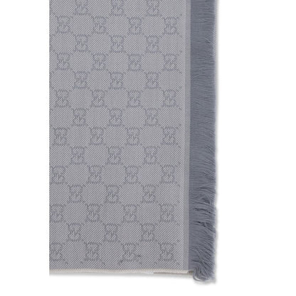 Bufanda Gucci De Lana Gris Modelo Oves Aries