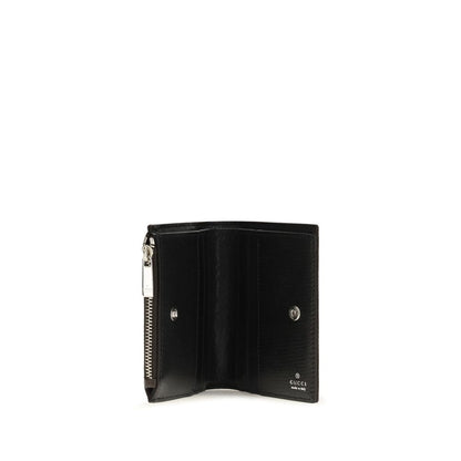 Portefeuille Gucci en polyester noir