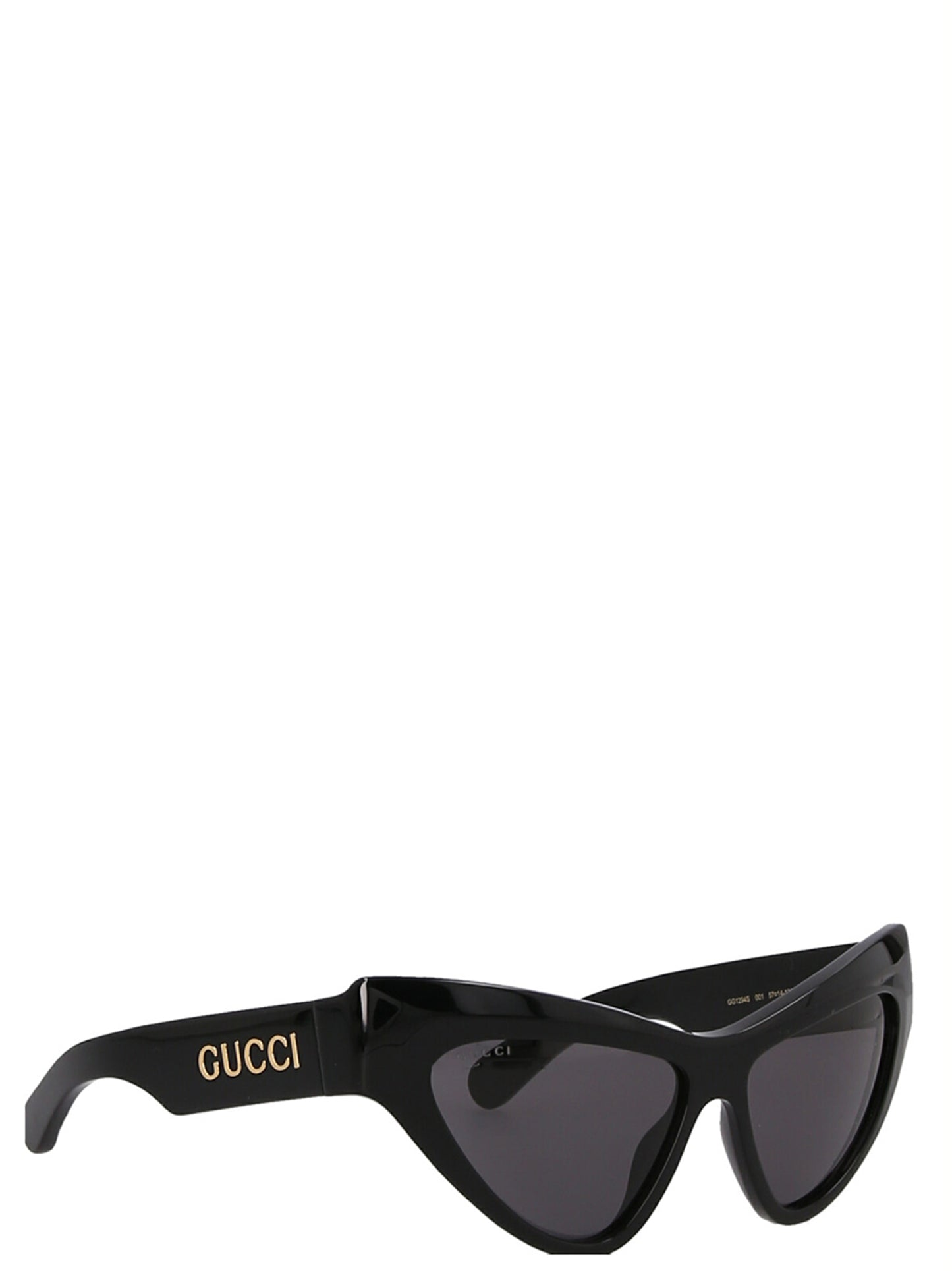 Gucci Gafas De Sol De Acetato Negro Brillante Clásicas