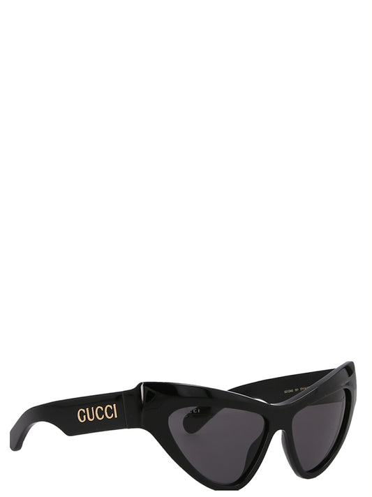 Gucci Gafas De Sol De Acetato Negro Brillante Clásicas