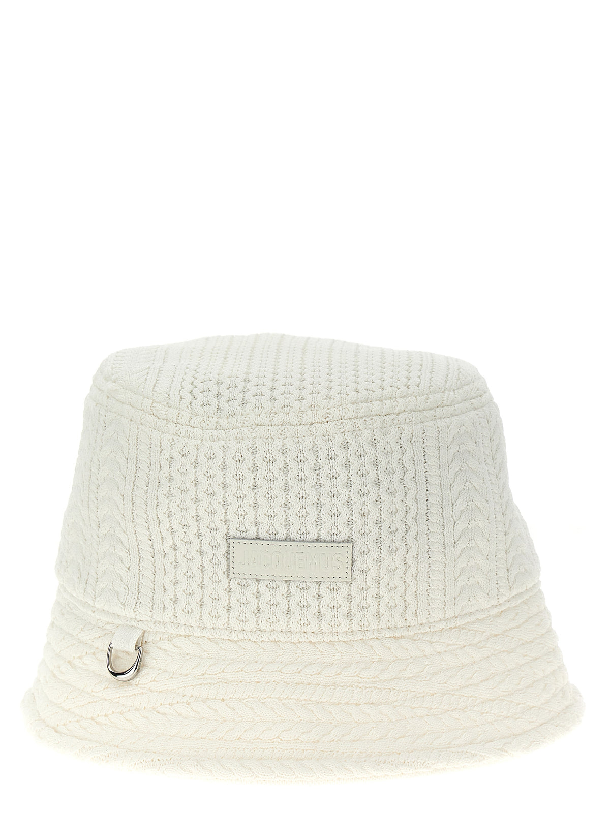 Sombrero Coco Jacquemus Blanco De Viscosa Modelo Le Bob Belo