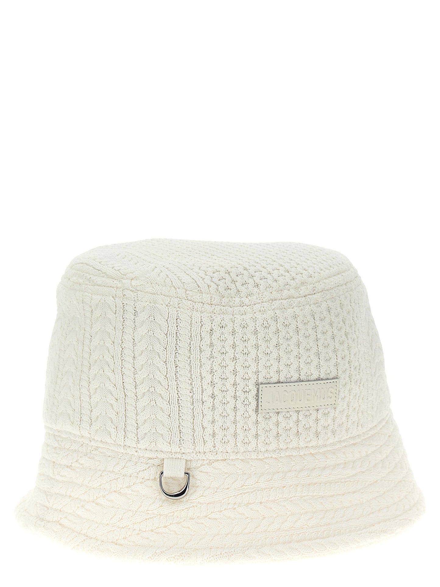 Sombrero Coco Jacquemus Blanco De Viscosa Modelo Le Bob Belo