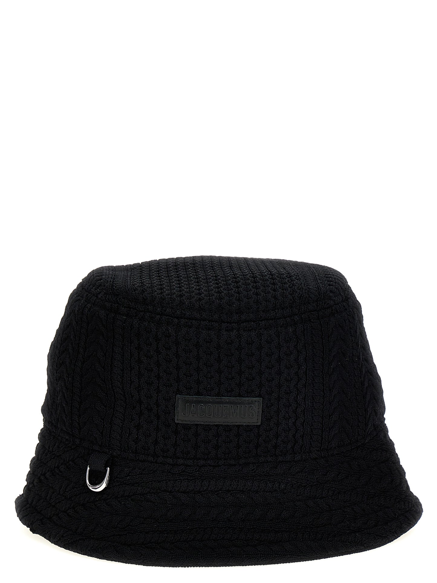 Sombrero Bucket Jacquemus En Tejido De Viscosa Negro