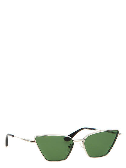 Lunettes de soleil multicolores en acétate Alexander McQueen