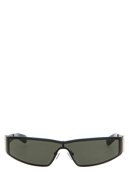 Gafas de sol Alexander McQueen de acetato negro