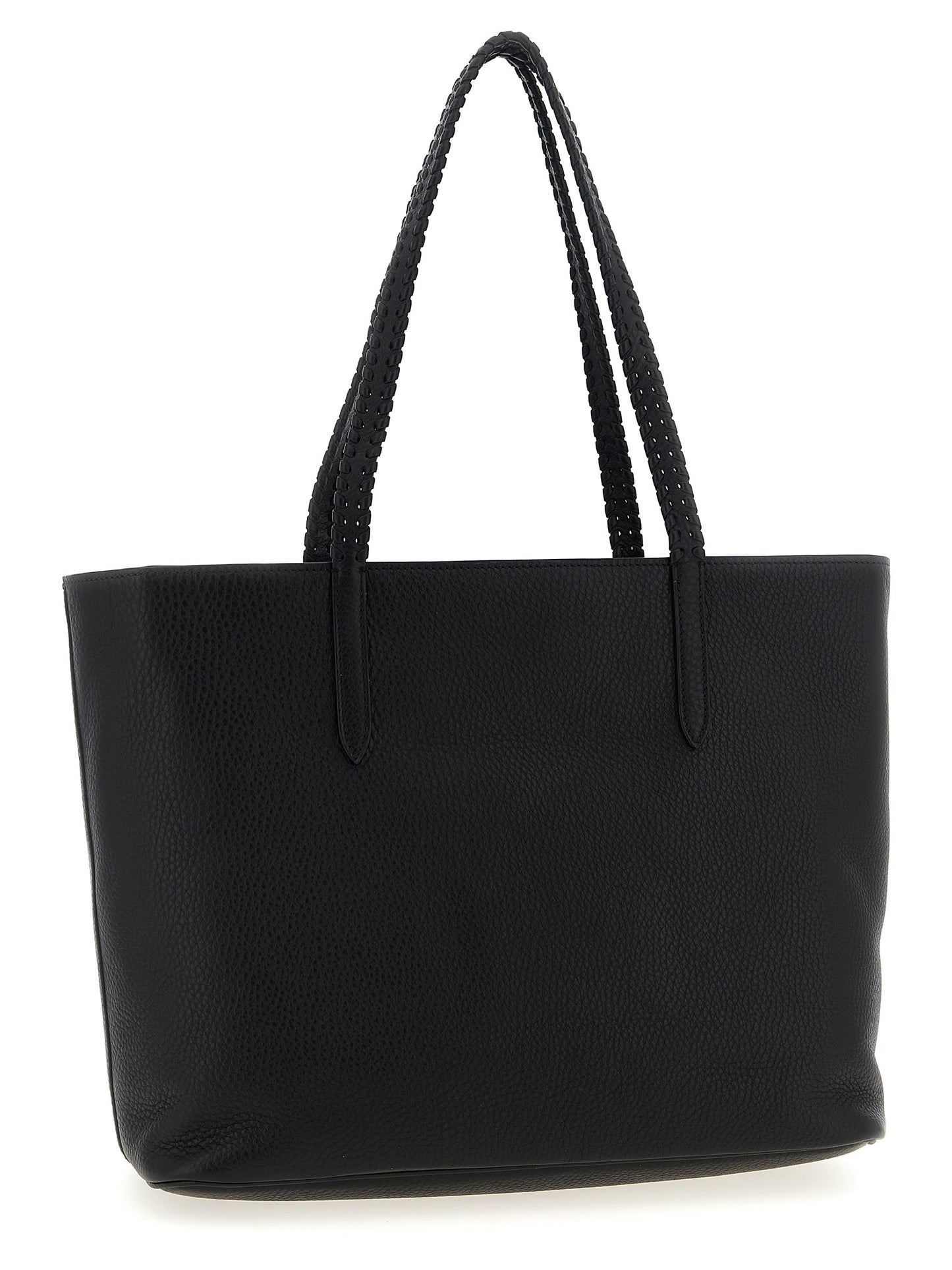 Bolso tote Valentino Garavani de piel de becerro negra