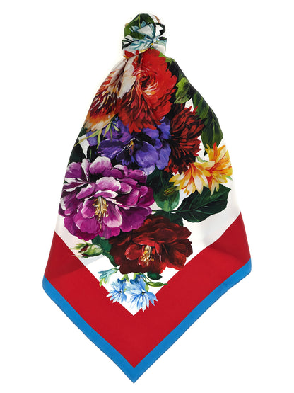 Fular de seda multicolor de Dolce & Gabbana