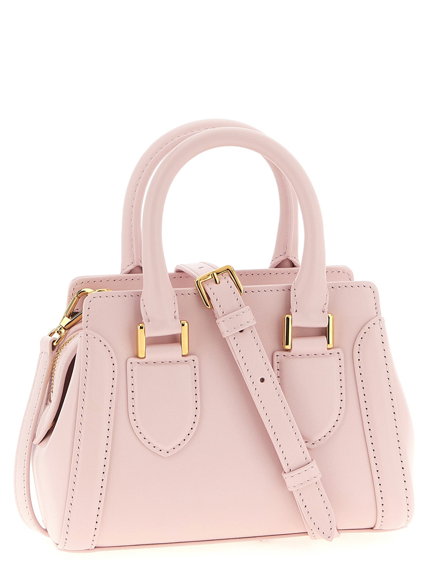 Alexander McQueen Bolso De Piel De Becerro Multicolor