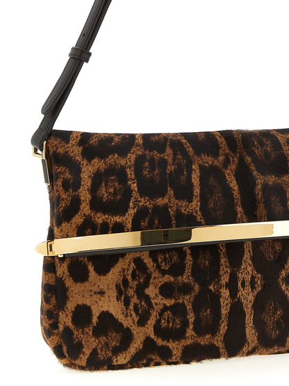 Sac Porté Épaule Marron En Cuir De Veau Tod's
