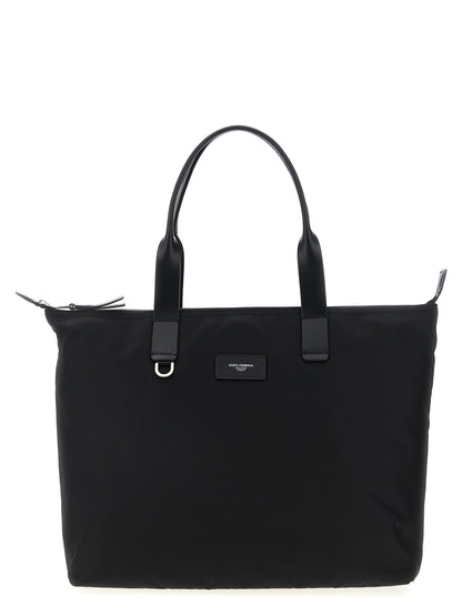 Sac cabas Dolce & Gabbana en polyamide noir pour un usage quotidien