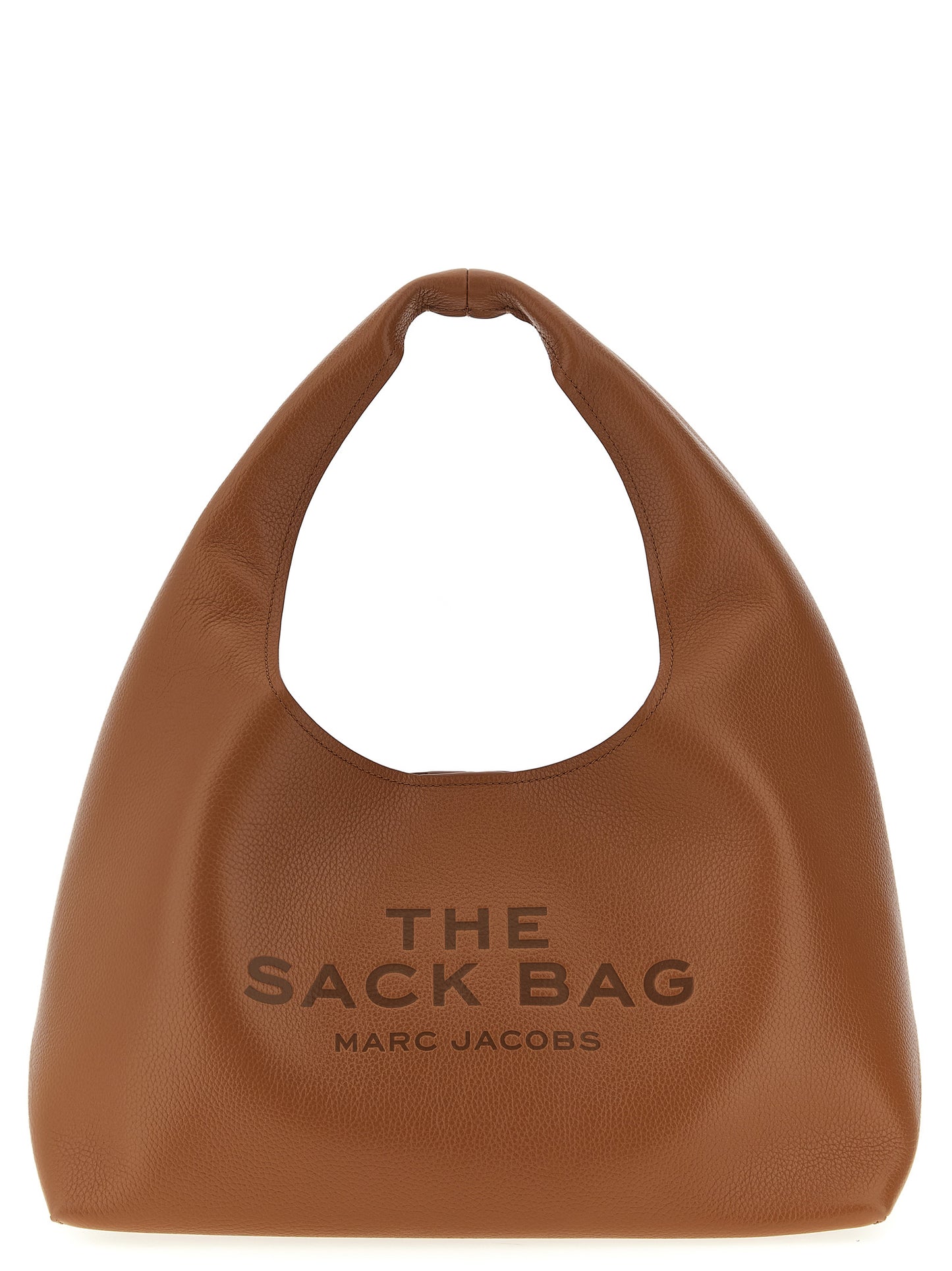 Bolso de hombro Marc Jacobs de piel de vacuno marrón