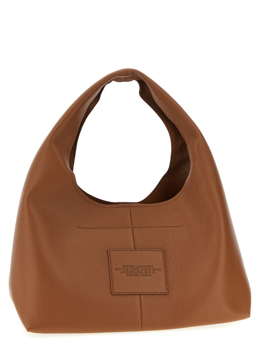Bolso de hombro Marc Jacobs de piel de vacuno marrón