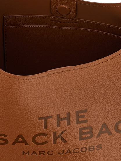 Bolso de hombro Marc Jacobs de piel de vacuno marrón