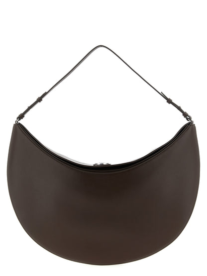 Bolso De Hombro De Piel Marrón Jacquemus Modelo Le Sac Ovalo