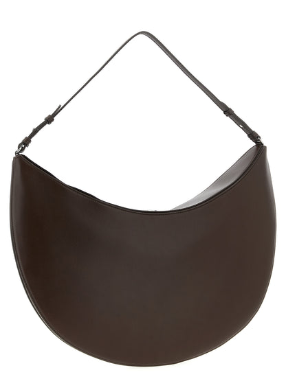 Bolso De Hombro De Piel Marrón Jacquemus Modelo Le Sac Ovalo