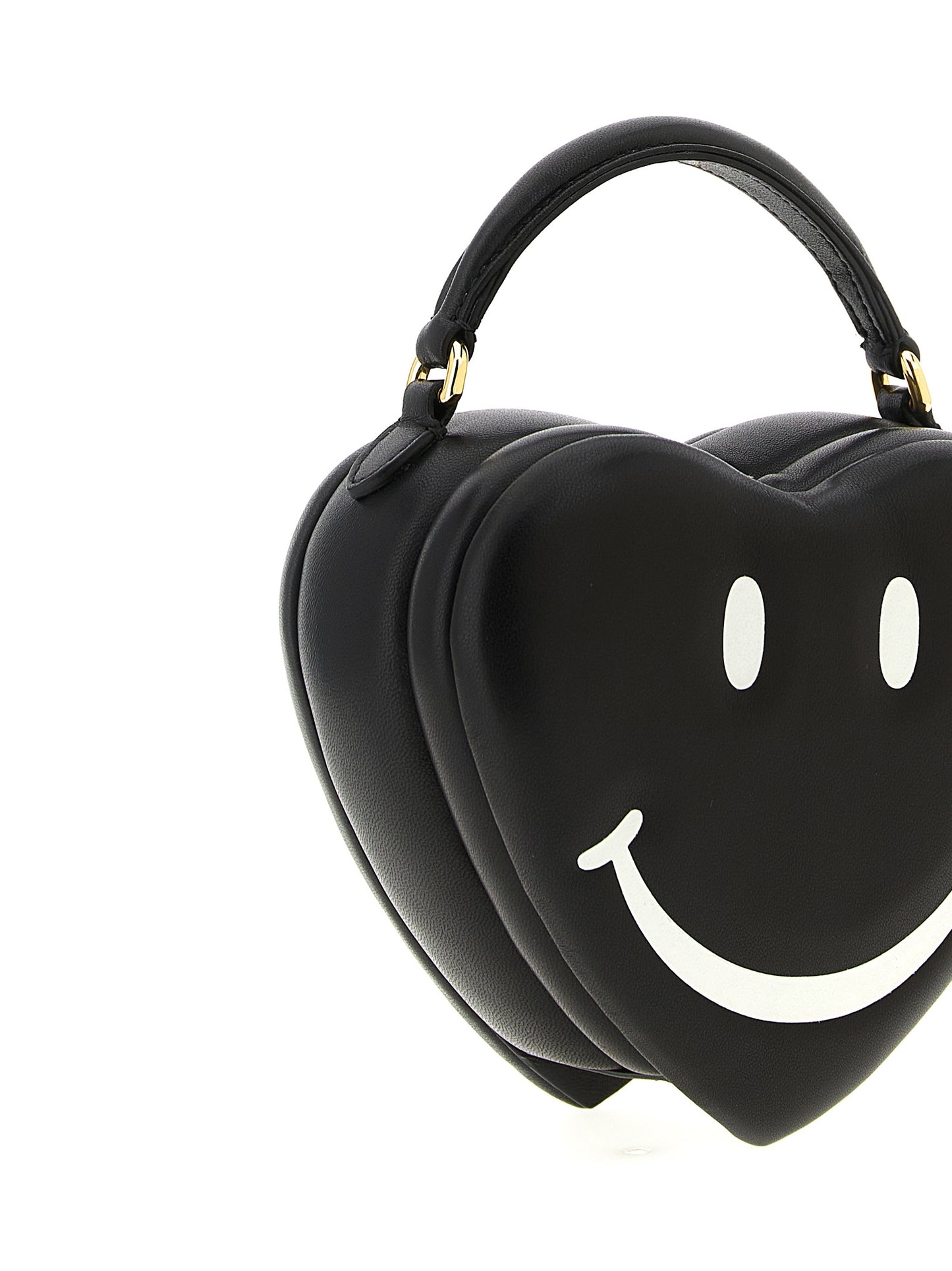 Bolso de mano Moschino de poliéster negro