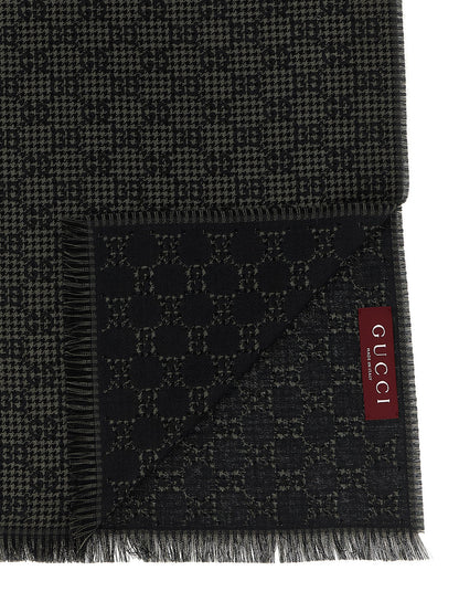Foulard de seda multicolor Gucci