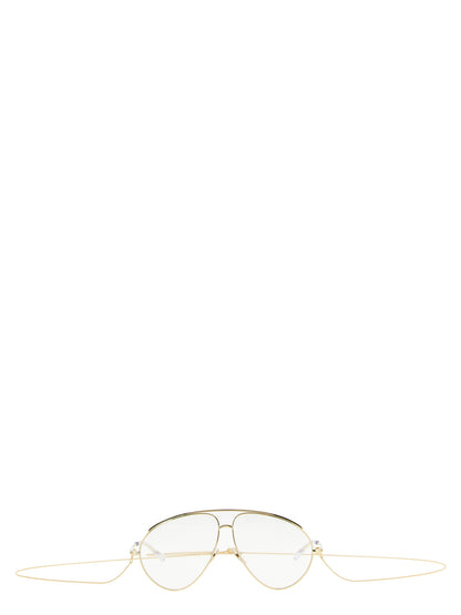 Gafas de sol Gucci de poliamida dorada