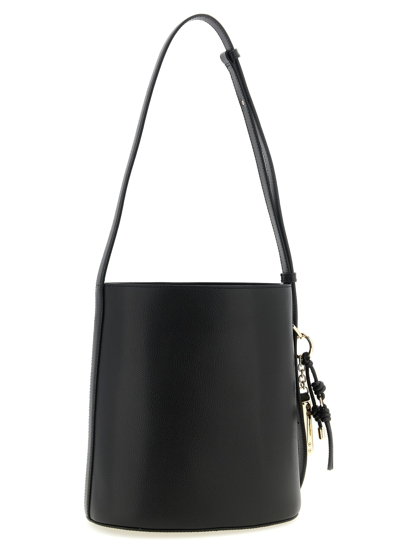 Bolso de hombro Furla de piel de becerro negra