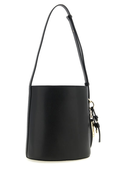 Bolso de hombro Furla de piel de becerro negra