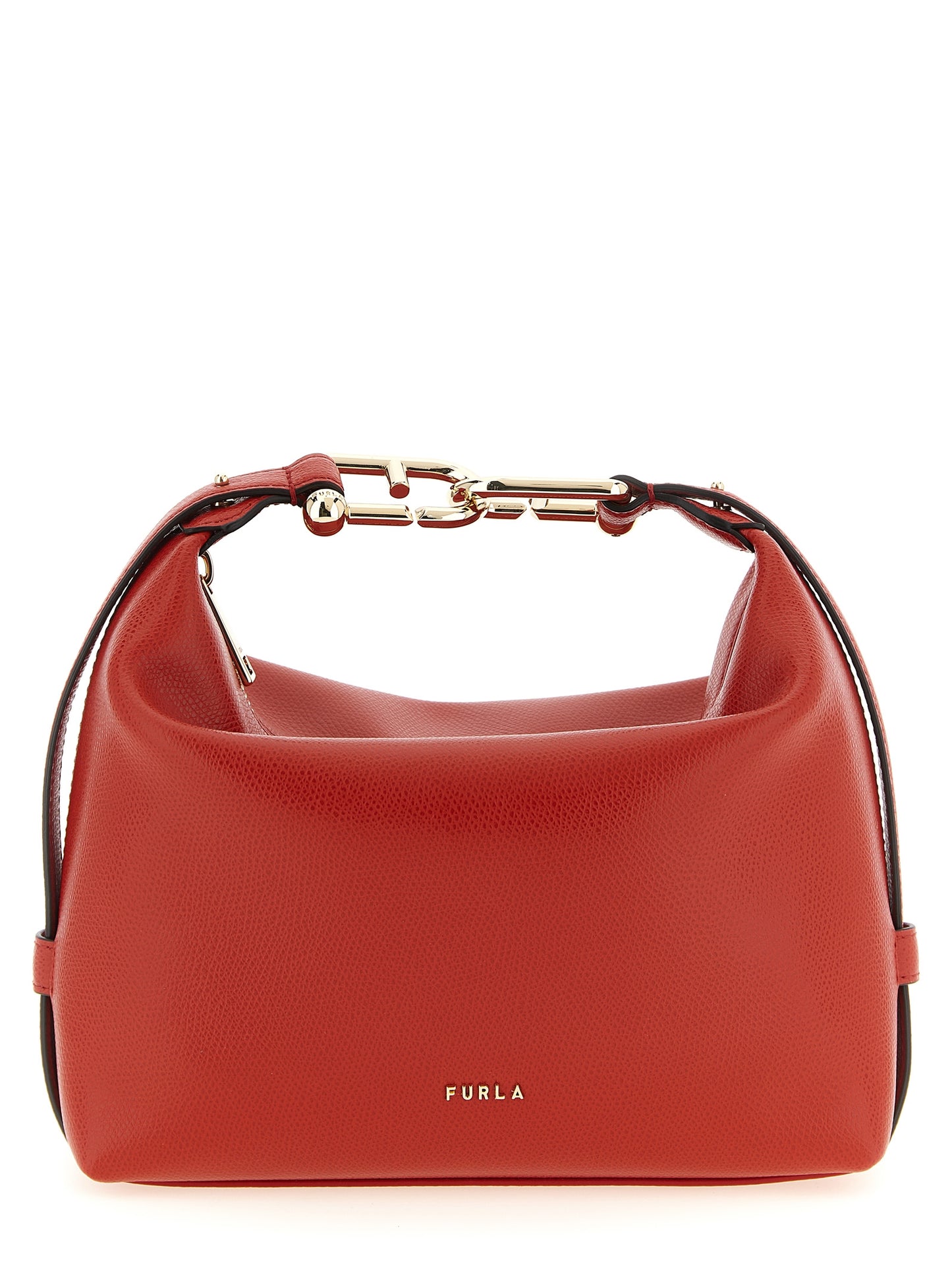 Bolso de hombro Furla de piel de becerro multicolor