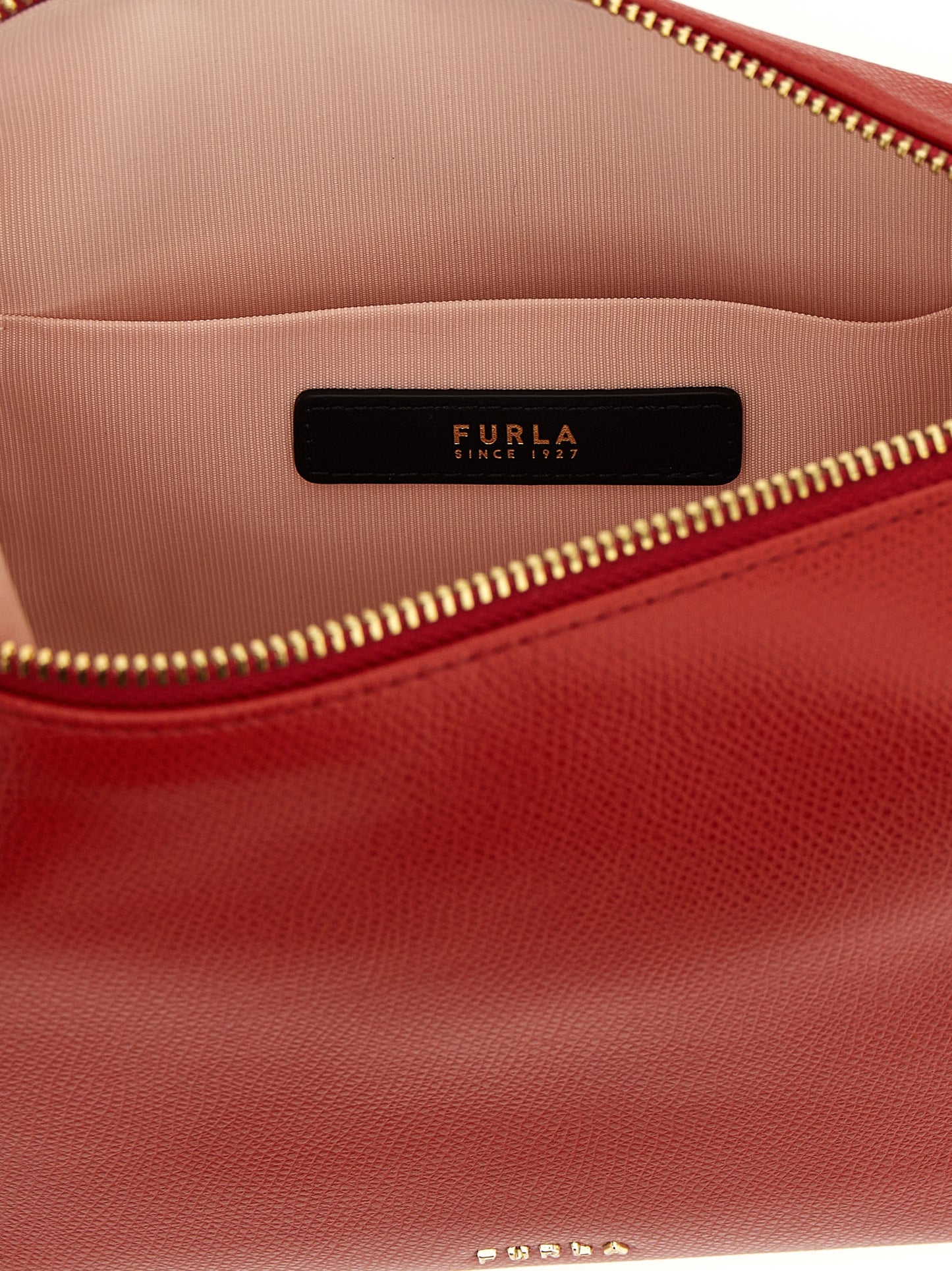 Bolso de hombro Furla de piel de becerro multicolor