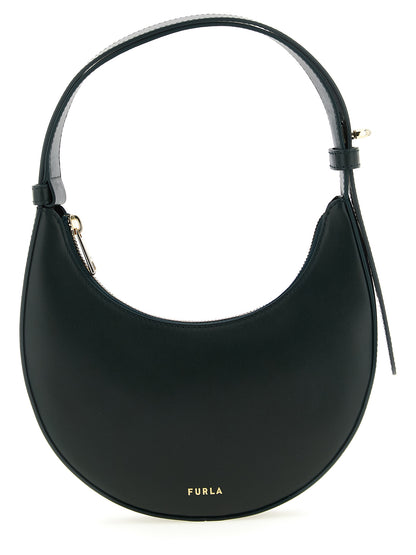 Bolso de hombro Furla bicolor de piel de becerro