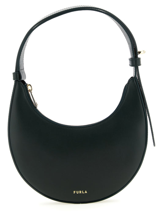 Bolso de hombro Furla bicolor de piel de becerro