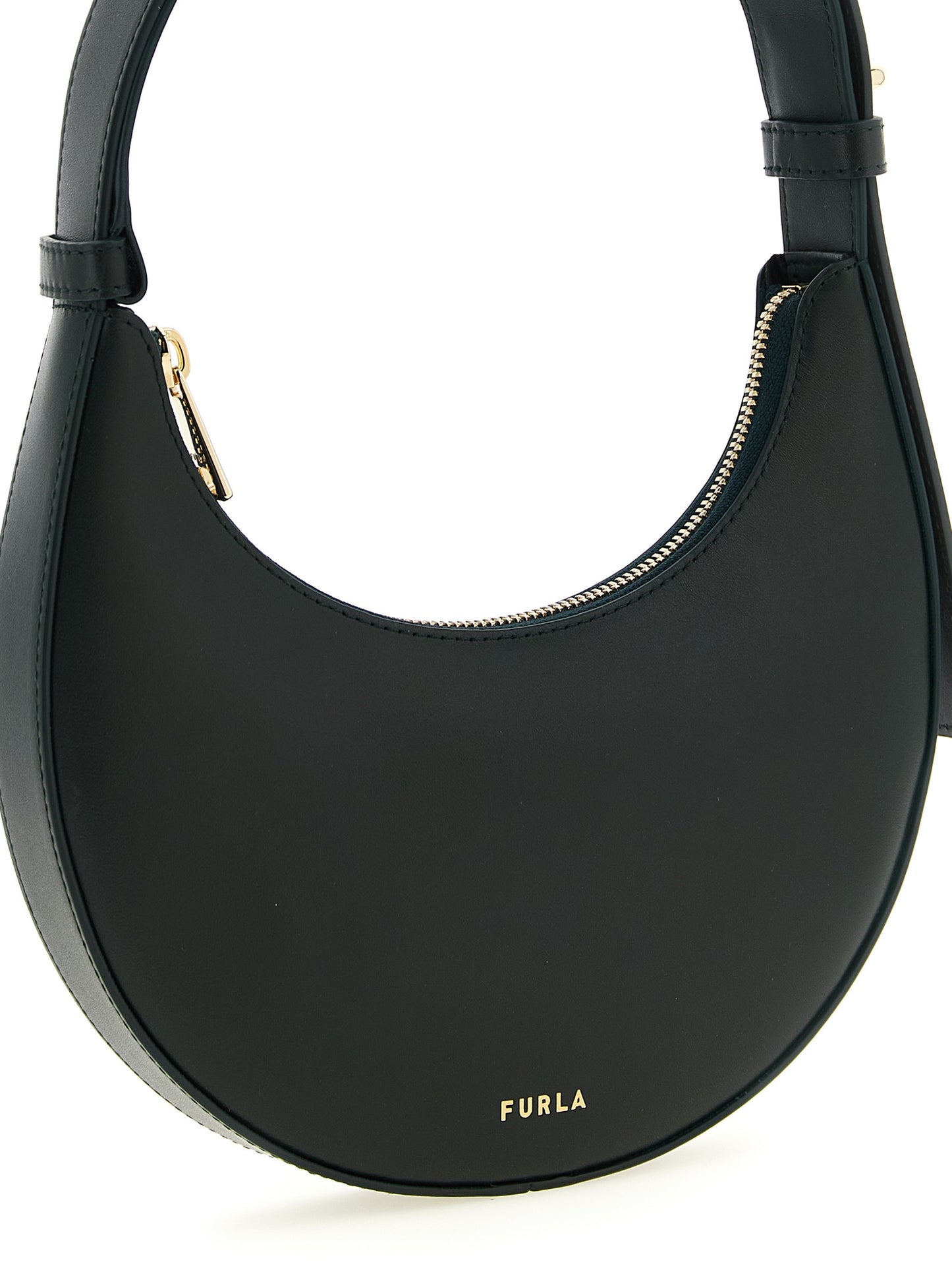 Bolso de hombro Furla bicolor de piel de becerro