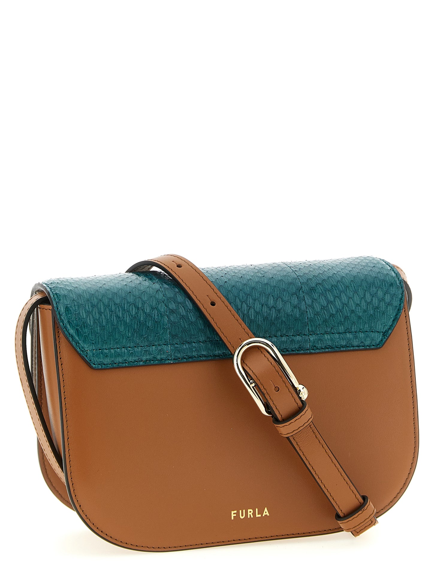 Bandolera Furla de Piel de Cordero Multicolor