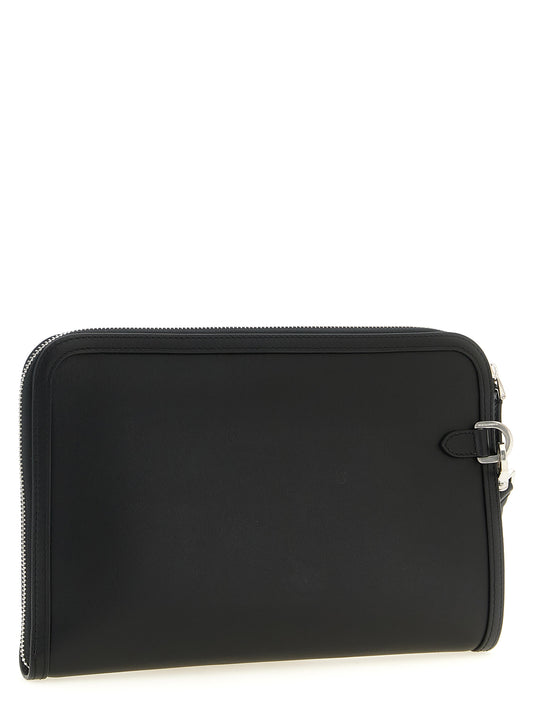 Bolso de mano Dolce & Gabbana de piel de becerro bicolor