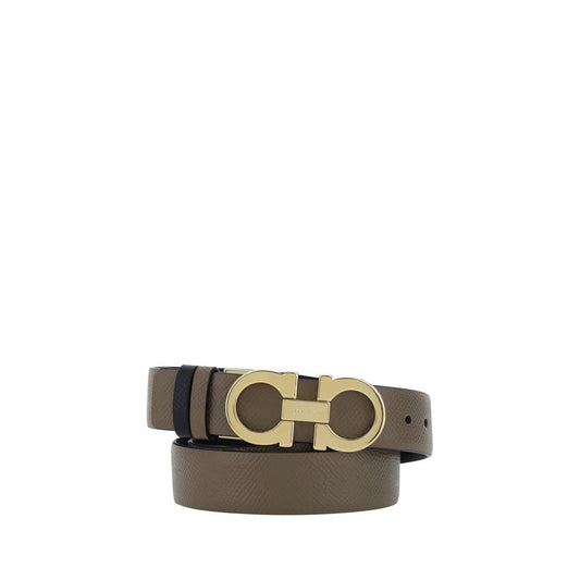 Cinturón Regular Ferragamo Multicolor Piel de Becerro Bos Taurus