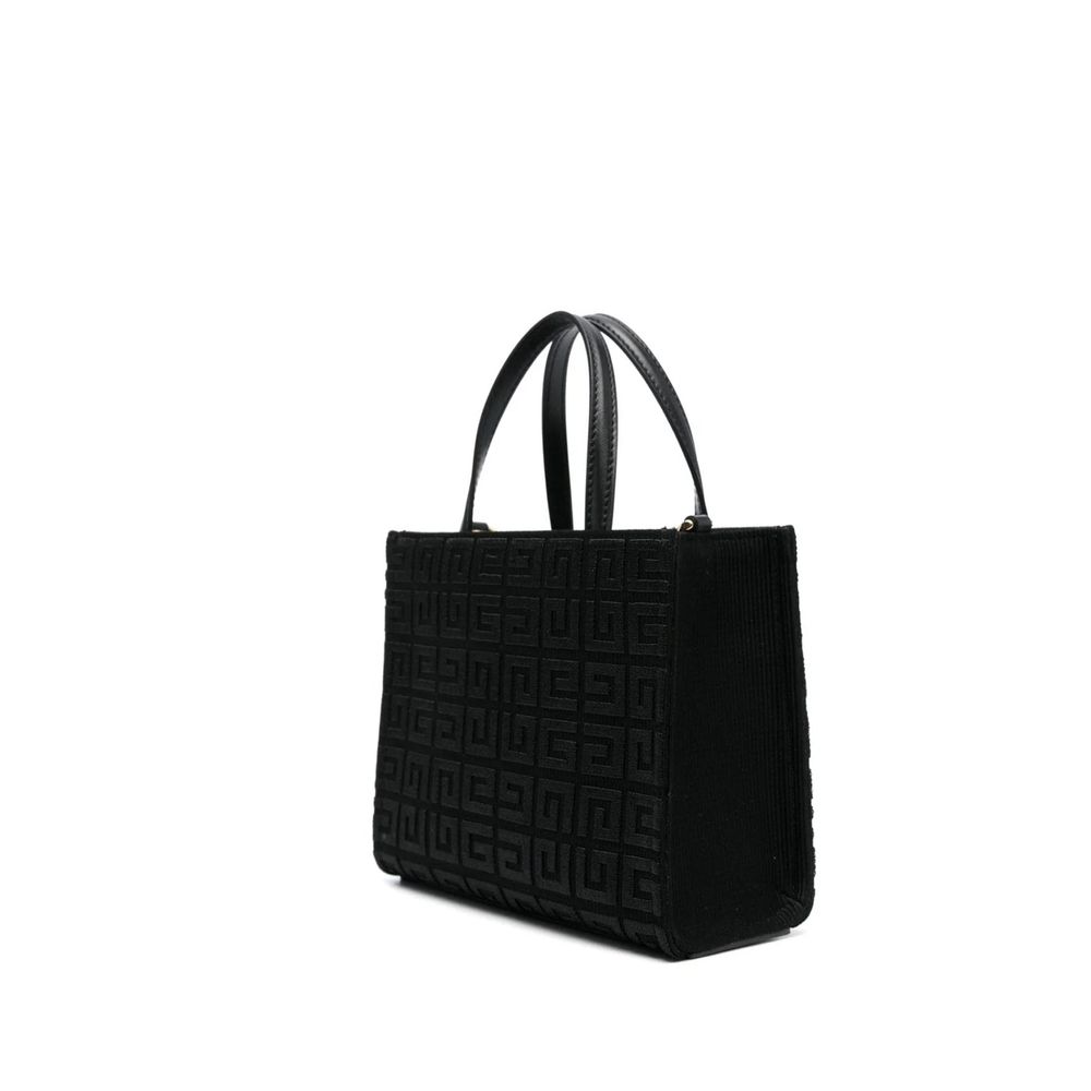 Bolso tote de algodón negro de Givenchy