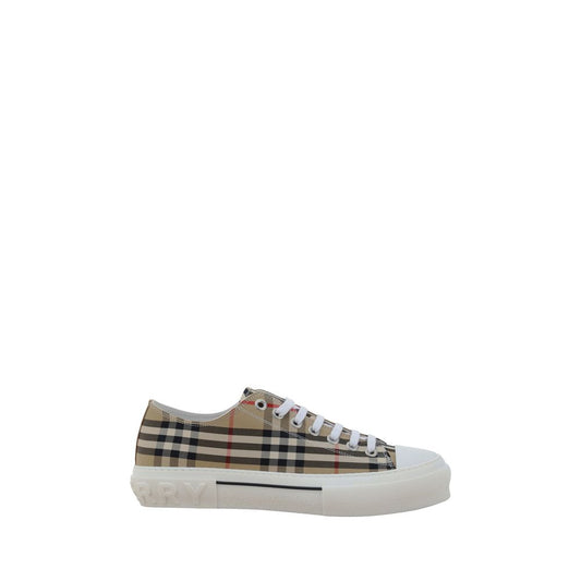 Zapatillas bajas sintéticas marrones de Burberry