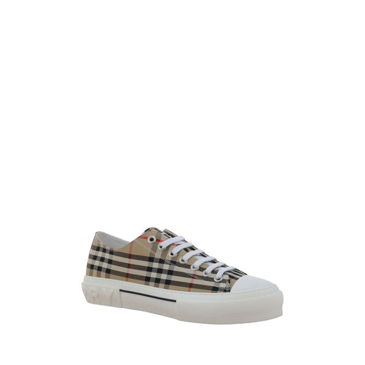 Zapatillas bajas sintéticas marrones de Burberry
