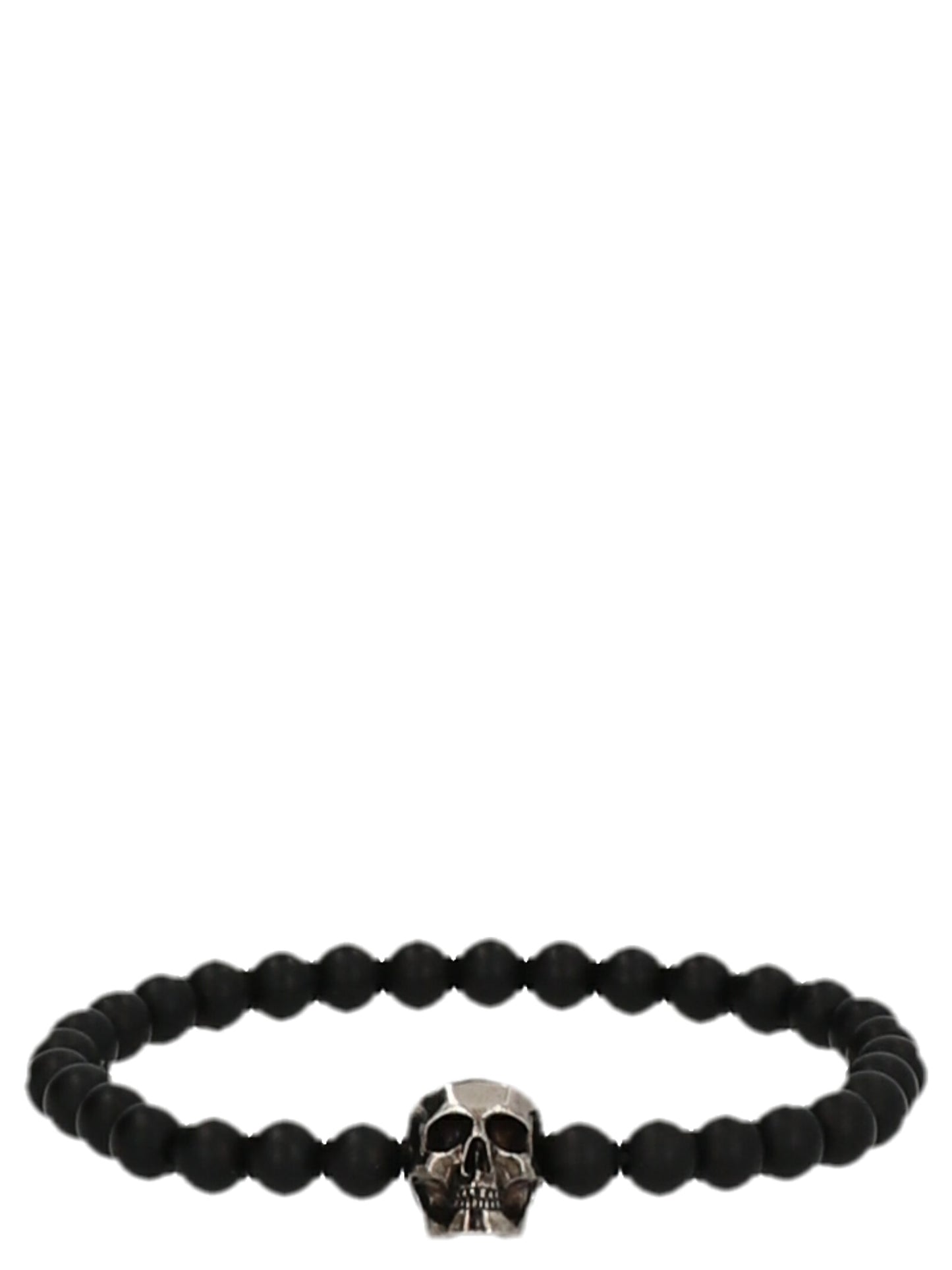 Pulsera de latón negra Alexander McQueen
