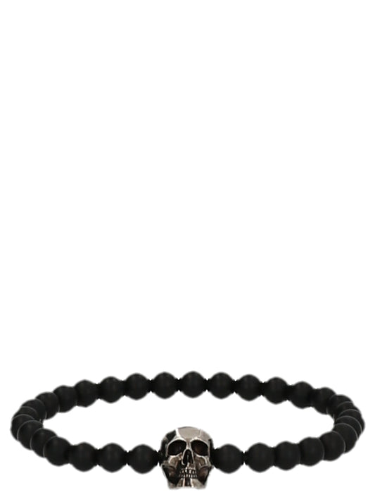 Pulsera de latón negra Alexander McQueen