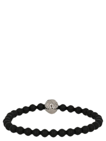 Pulsera de latón negra Alexander McQueen