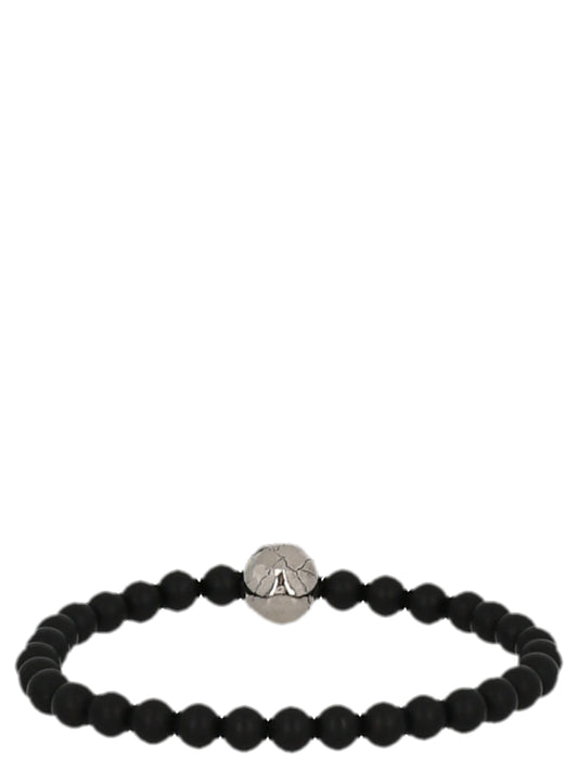 Pulsera de latón negra Alexander McQueen