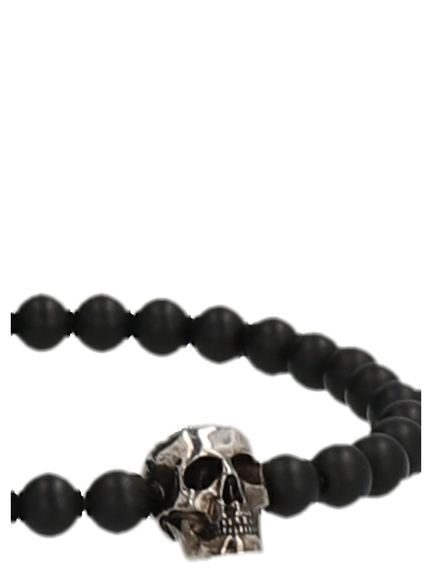 Pulsera de latón negra Alexander McQueen