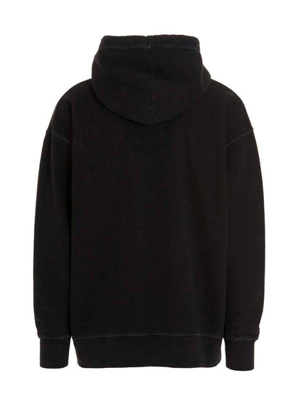 Sudadera Dsquared² De Algodón Negro Con Corte Estructurado