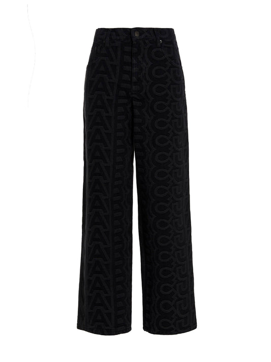 Marc Jacobs Vaqueros de algodón negros Denim