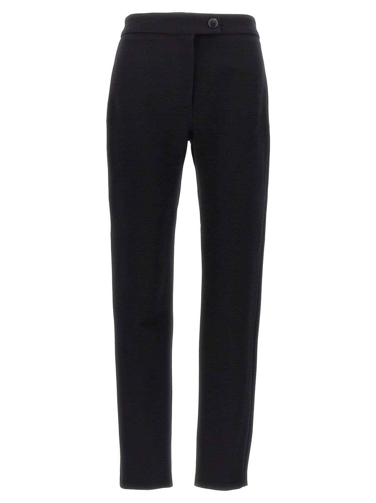 Pantalones Slim Negros De Elastano Ferragamo